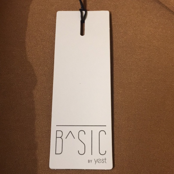 Basic By Yest Yessica Short Cardigan Sweater New Brown 80472B Size 12 - Picture 10 of 14